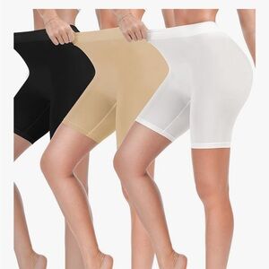 NWT Reamphy 3 Pack Slip Shorts for Women Under Dress Comfortable XL
